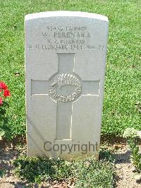Cassino War Cemetery - Perenara, William