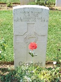 Cassino War Cemetery - Petrie, Alexander