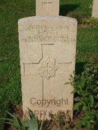Cassino War Cemetery - Potts, James