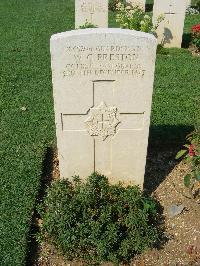 Cassino War Cemetery - Preston, Wilfrid Gordon