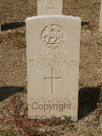 Cassino War Cemetery - Prior, Eber John Jesse