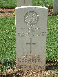Cassino War Cemetery - Rice, Charles Merrill