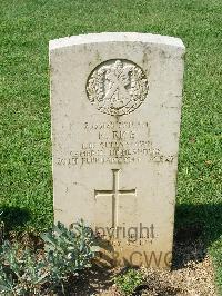 Cassino War Cemetery - Rice, Robert