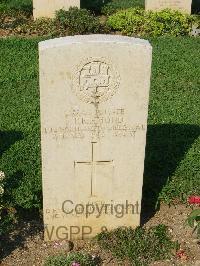 Cassino War Cemetery - Richmond, Sidney