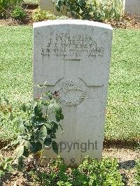 Cassino War Cemetery - Robertson, John Joffre