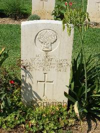 Cassino War Cemetery - Robertson, Robert McCraith