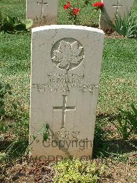 Cassino War Cemetery - Rolling, Dawson