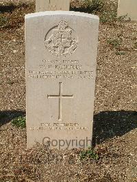 Cassino War Cemetery - Roskilly, William Francis