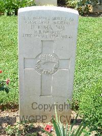Cassino War Cemetery - Ruha, Harold