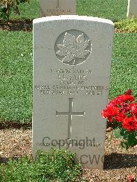 Cassino War Cemetery - Sark, James Linus