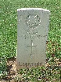 Cassino War Cemetery - Simm, Everett Mosher