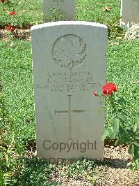 Cassino War Cemetery - Sturgeon, John Reginald