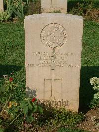 Cassino War Cemetery - Seaton, John Alan