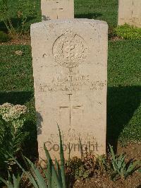 Cassino War Cemetery - Shanks, James Lindsay