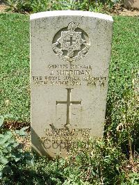 Cassino War Cemetery - Sheridan, John
