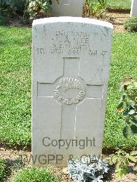 Cassino War Cemetery - Slee, Charles Alan