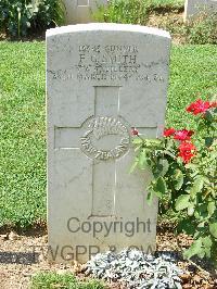 Cassino War Cemetery - Smith, Frederick George