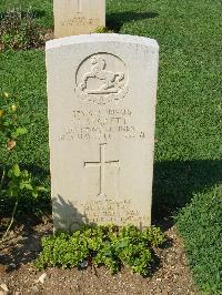 Cassino War Cemetery - Sockett, James