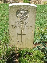 Cassino War Cemetery - Stage, Alec