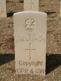 Cassino War Cemetery - Stockdale, Colin Herbert