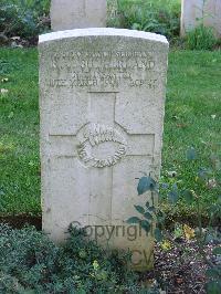Cassino War Cemetery - Sutherland, Robert James