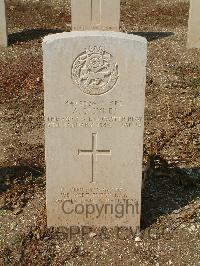 Cassino War Cemetery - Sykes, Alfred Samuel