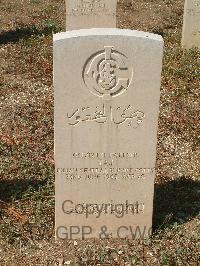 Cassino War Cemetery - Tajar, 