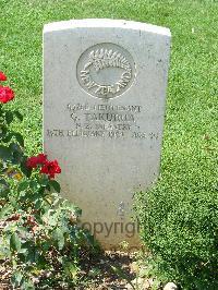 Cassino War Cemetery - Takurua, George