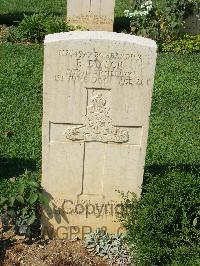 Cassino War Cemetery - Taylor, Frederick