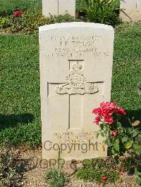 Cassino War Cemetery - Taylor, James Francis