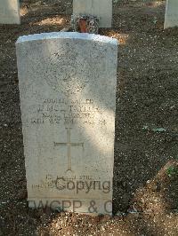 Cassino War Cemetery - Taylor, John McLaggan