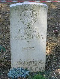 Cassino War Cemetery - Thomson, Archie