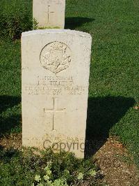 Cassino War Cemetery - Tillett, Joseph Cyril