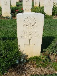 Cassino War Cemetery - Tovey, Frederick William
