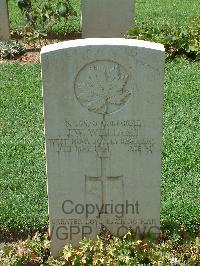 Cassino War Cemetery - Williams, John Whitney