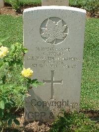 Cassino War Cemetery - Wood, Clifford
