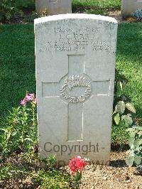 Cassino War Cemetery - Ward, John Claude