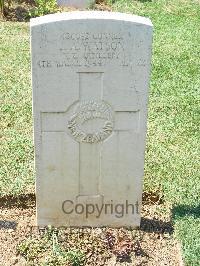 Cassino War Cemetery - Watson, James Allister
