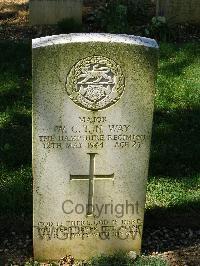 Cassino War Cemetery - Way, William Charles Thomas