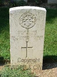 Cassino War Cemetery - White, James William