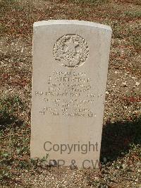 Cassino War Cemetery - Whitefield, James