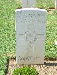 Cassino War Cemetery - Wilson, Ernest Reginald