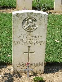 Cassino War Cemetery - Woodman, Walter John
