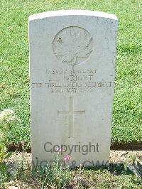 Cassino War Cemetery - Wright, Eric Frederick