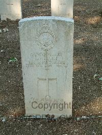 Cassino War Cemetery - Wright, Leslie