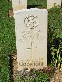 Cassino War Cemetery - Yates, Marshall Frank