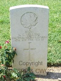 Cassino War Cemetery - Yelland, Reginald Clare