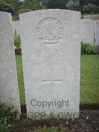 Etaples Military Cemetery - Abraham, Jabez