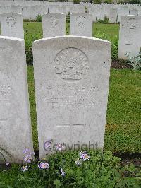 Etaples Military Cemetery - Alcock, Thomas Crowhall