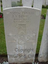 Etaples Military Cemetery - Bowhill, James Sholto